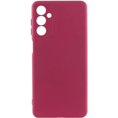 Чохол-накладка Silicone Case Full Camera Samsung A566 A56 5G Marsala