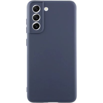 Чохол-накладка Silicone Case Full Camera Samsung G991 S21 Midnidht Blue