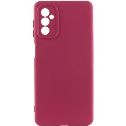 Чохол-накладка Silicone Case Full Camera Samsung M146 M14 5G Marsala