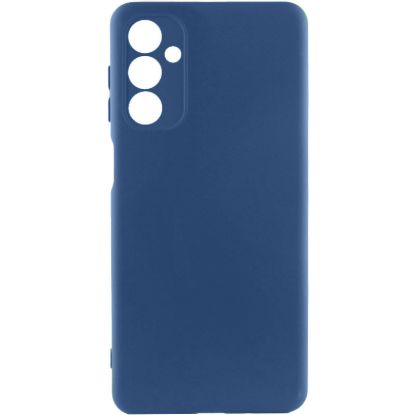 Чохол-накладка Silicone Case Full Camera Samsung M236 M23 Navy Blue