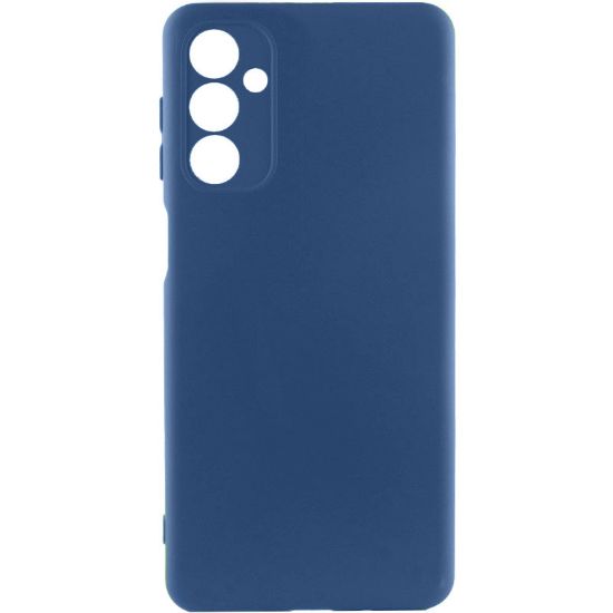Чохол-накладка Silicone Case Full Camera Samsung M236 M23 Navy Blue