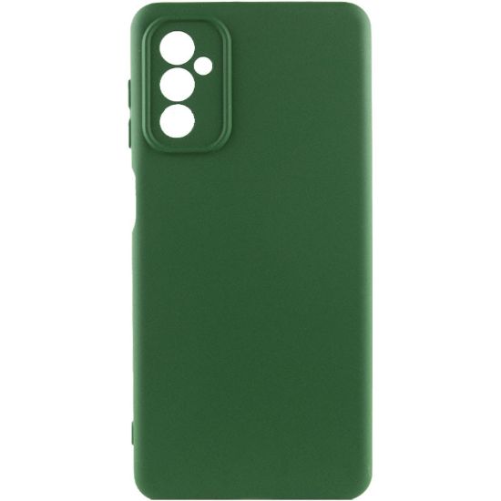 Чохол-накладка Silicone Case Full Camera Samsung M346 M34 5G Dark Green