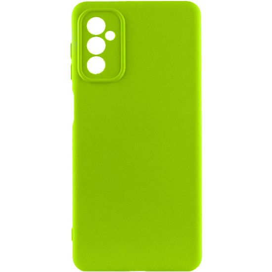 Чохол-накладка Silicone Case Full Camera Samsung M346 M34 5G Neon Green