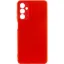 Чохол-накладка Silicone Case Full Camera Samsung M356 M35 Red