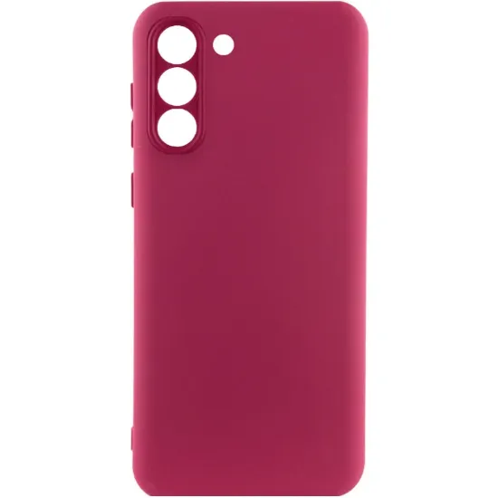 Чохол-накладка Silicone Case Full Camera Samsung S711 S23 FE Marsala