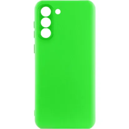 Чохол-накладка Silicone Case Full Camera Samsung S711 S23 FE Neon Green