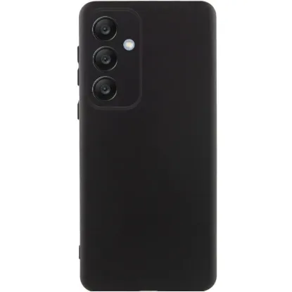 Чохол-накладка Silicone Case Full Camera Samsung S721 S24 FE Black