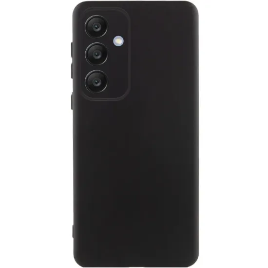 Чохол-накладка Silicone Case Full Camera Samsung S721 S24 FE Black