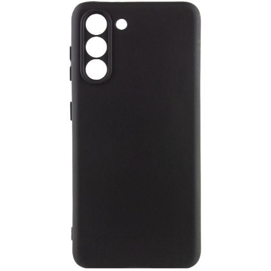 Чохол-накладка Silicone Case Full Camera Samsung S901 S22 Black