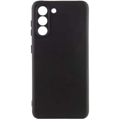 Чохол-накладка Silicone Case Full Camera Samsung S906 S22+ Black