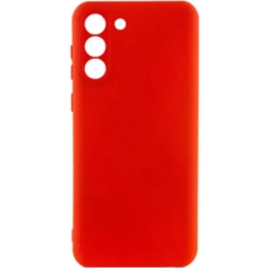 Чохол-накладка Silicone Case Full Camera Samsung S906 S22+ Red