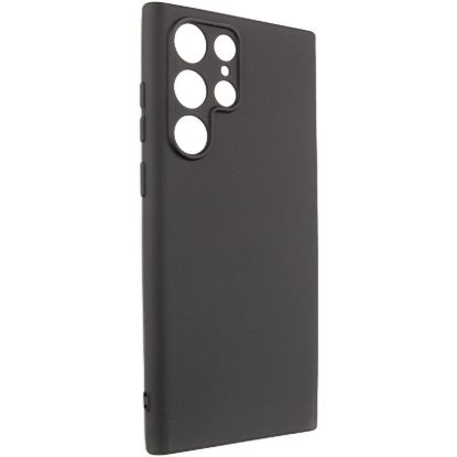 Чохол-накладка Silicone Case Full Camera Samsung S908 S22 Ultra Black