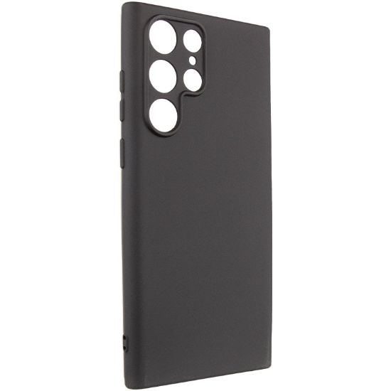 Чохол-накладка Silicone Case Full Camera Samsung S908 S22 Ultra Black