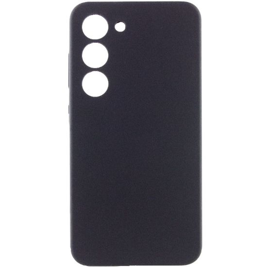Чохол-накладка Silicone Case Full Camera Samsung S921 S24 Black