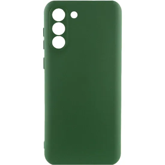 Чохол-накладка Silicone Case Full Camera Samsung S921 S24 Dark Green