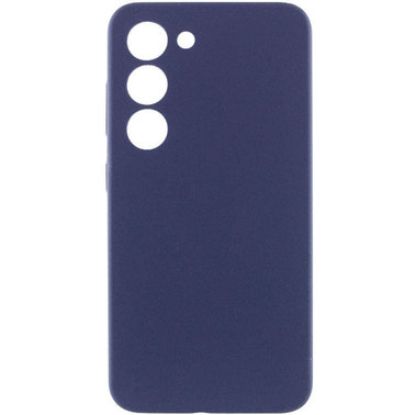 Чохол-накладка Silicone Case Full Camera Samsung S921 S24 Navy Blue