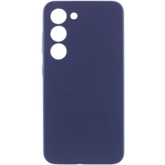 Чохол-накладка Silicone Case Full Camera Samsung S921 S24 Navy Blue