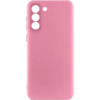 Чохол-накладка Silicone Case Full Camera Samsung S921 S24 Pink