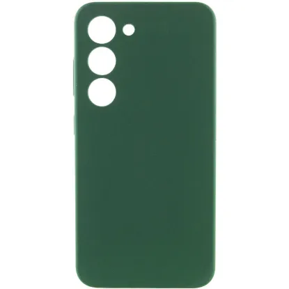 Чохол-накладка Silicone Case Full Camera Samsung S926 S24+ Dark Green