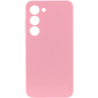 Чохол-накладка Silicone Case Full Camera Samsung S926 S24+ Pink