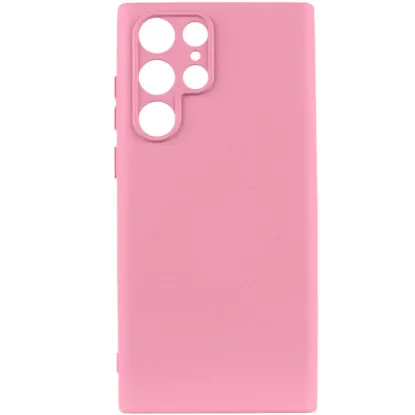 Чохол-накладка Silicone Case Full Camera Samsung S928 S24 Ultra Pink