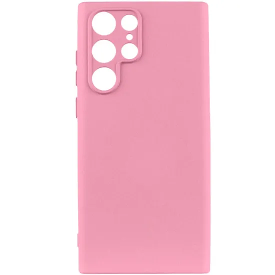Чохол-накладка Silicone Case Full Camera Samsung S928 S24 Ultra Pink