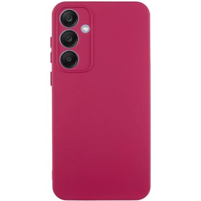 Чохол-накладка Silicone Case Full Camera Samsung S931 S25 Marsala