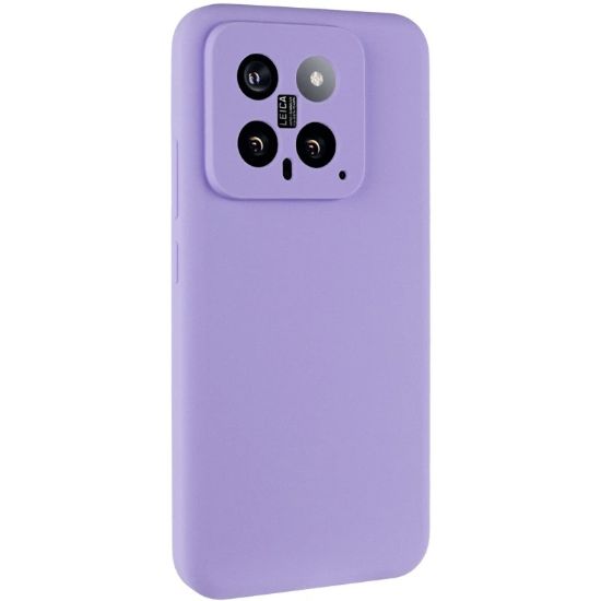 Чохол-накладка Silicone Case Full Camera Xiaomi Mi 14 Dasheen