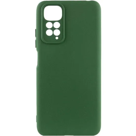 Чохол-накладка Silicone Case Full Camera Xiaomi Redmi 10 Dark Green