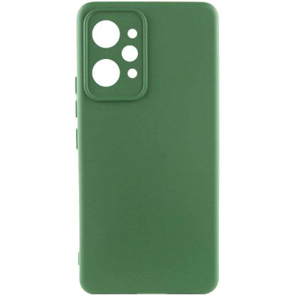 Чохол-накладка Silicone Case Full Camera Xiaomi Redmi 12 Dark Green