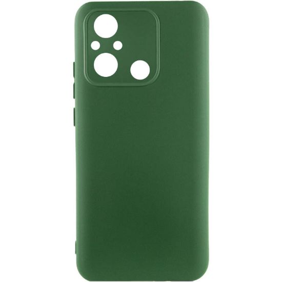 Чохол-накладка Silicone Case Full Camera Xiaomi Redmi 12C Dark Green