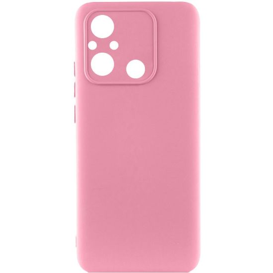 Чохол-накладка Silicone Case Full Camera Xiaomi Redmi 12C Pink