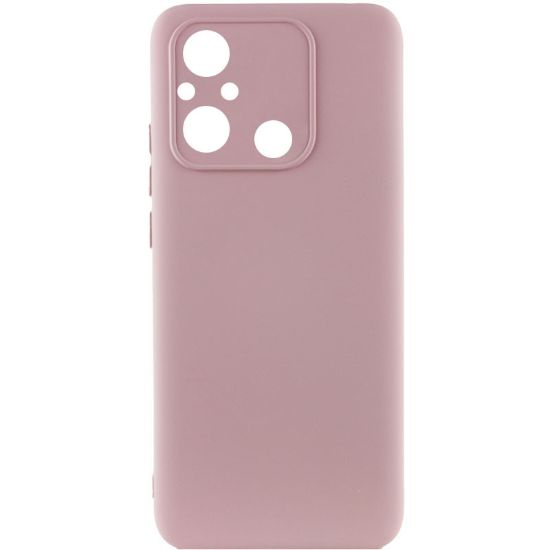 Чохол-накладка Silicone Case Full Camera Xiaomi Redmi 12C Pink Sand