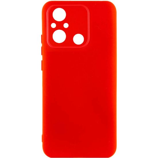 Чохол-накладка Silicone Case Full Camera Xiaomi Redmi 12C Red