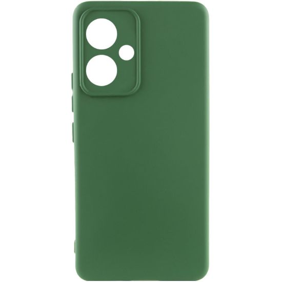 Чохол-накладка Silicone Case Full Camera Xiaomi Redmi 13 4G Dark Green