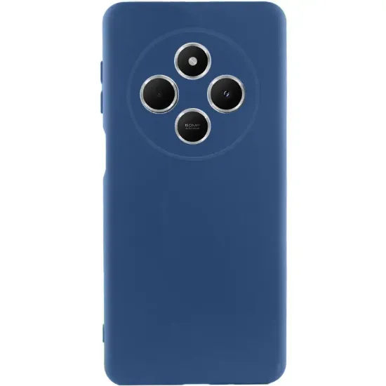 Чохол-накладка Silicone Case Full Camera Xiaomi Redmi 14C Linen Blue