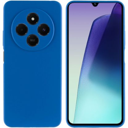 Чохол-накладка Silicone Case Full Camera Xiaomi Redmi 14C Navy Blue
