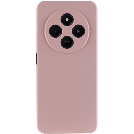 Чохол-накладка Silicone Case Full Camera Xiaomi Redmi 14C Pink Sand