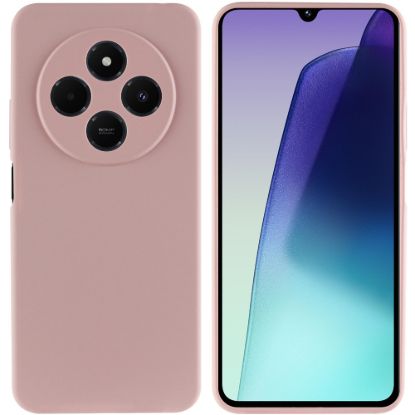Чохол-накладка Silicone Case Full Camera Xiaomi Redmi 14C Pink Sand