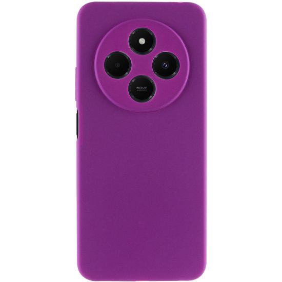 Чохол-накладка Silicone Case Full Camera Xiaomi Redmi 14C Purple
