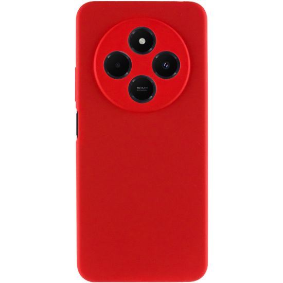 Чохол-накладка Silicone Case Full Camera Xiaomi Redmi 14C Red