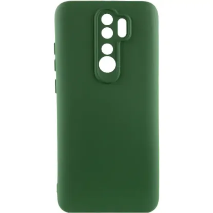Чохол-накладка Silicone Case Full Camera Xiaomi Redmi 9 Dark Green