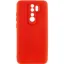 Чохол-накладка Silicone Case Full Camera Xiaomi Redmi 9 Red