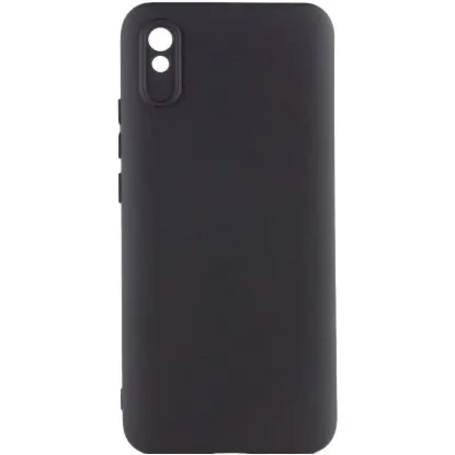 Чохол-накладка Silicone Case Full Camera Xiaomi Redmi 9A Black