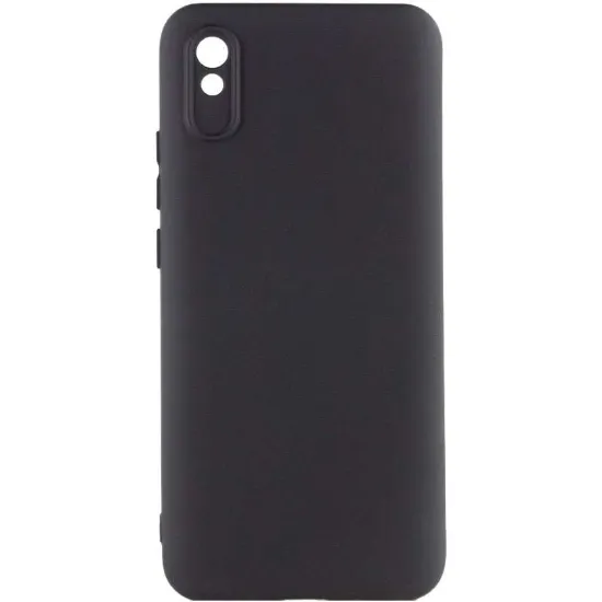 Чохол-накладка Silicone Case Full Camera Xiaomi Redmi 9A Black