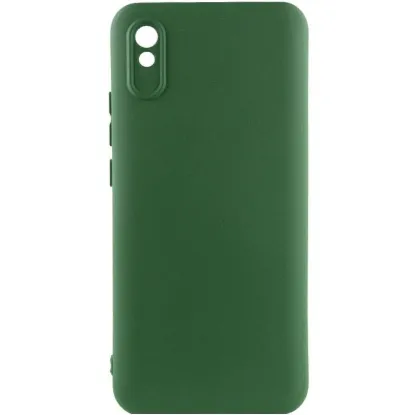 Чохол-накладка Silicone Case Full Camera Xiaomi Redmi 9A Dark Green