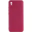 Чохол-накладка Silicone Case Full Camera Xiaomi Redmi 9A Marsala