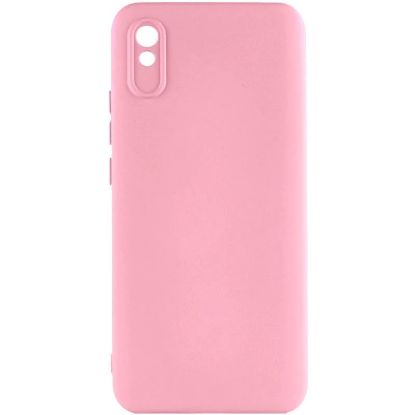 Чохол-накладка Silicone Case Full Camera Xiaomi Redmi 9A Pink