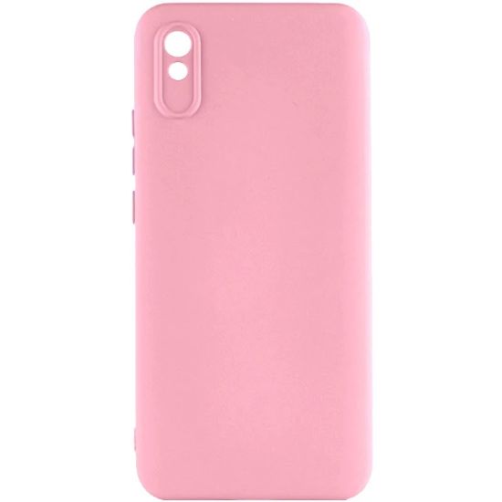 Чохол-накладка Silicone Case Full Camera Xiaomi Redmi 9A Pink
