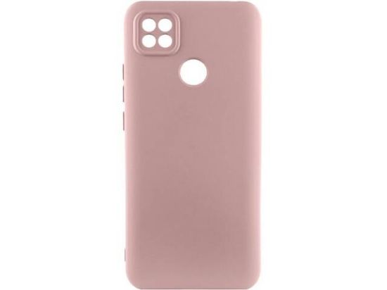 Чохол-накладка Silicone Case Full Camera Xiaomi Redmi 9C / 10A Pink Sand
